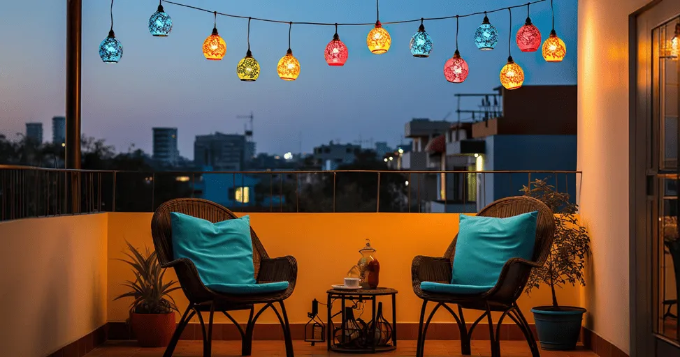 Outdoor Lighting Ideas for Balcony