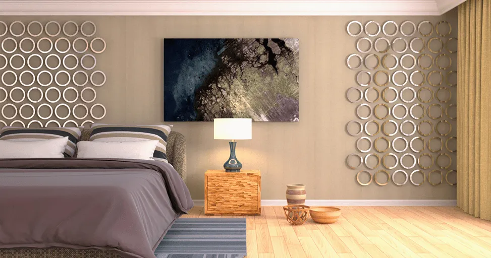 Bedroom Wall Decor Ideas Without Drilling